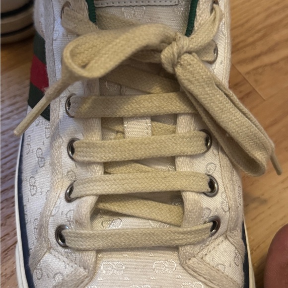 Gucci Tennis 1977 cloth trainers - Picture 6 of 13